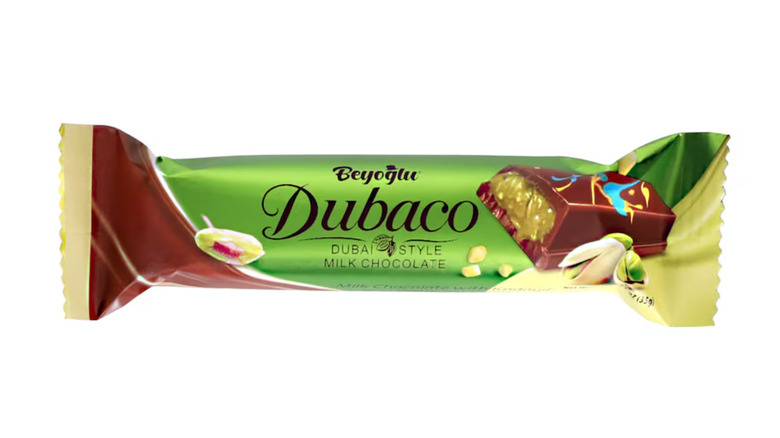 Beyoglu Dubaco Dubai Milk Chocolate Bar from Dollar Tree.