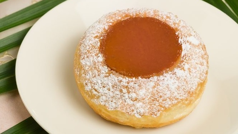 kora leche flan donut