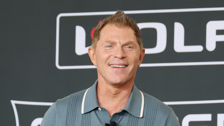 Chef Bobby Flay smiling