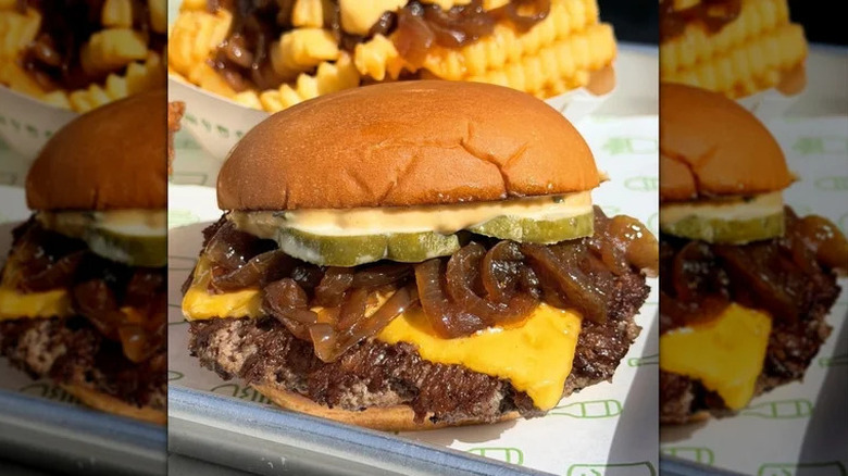 A West Coast burger from Shake Shack