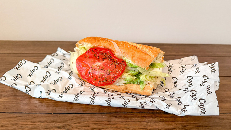 Capriotti's turkey sub sandwich