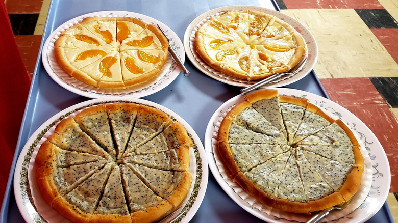 Four plated pies at Schmeckfest