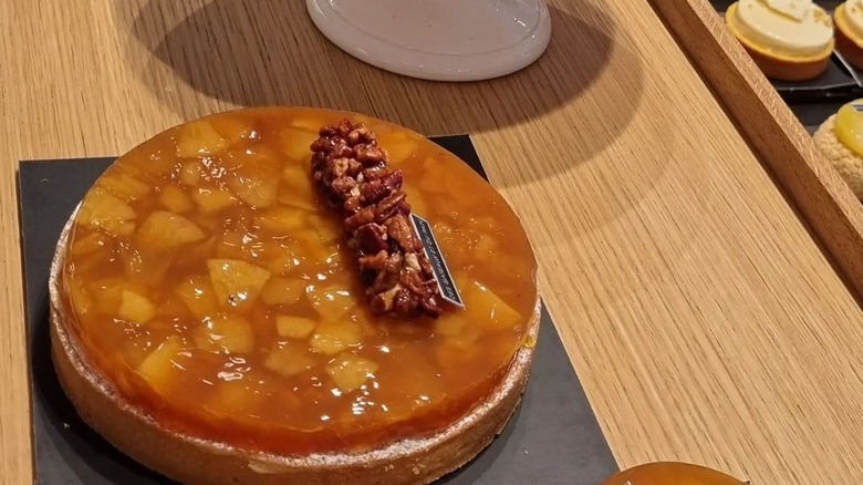 decadent apple tart