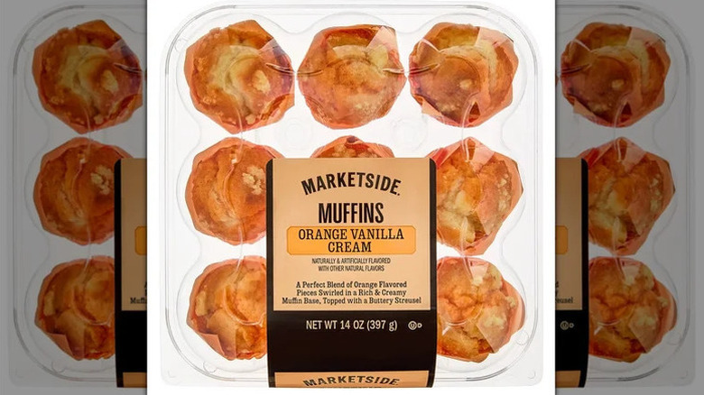 A box of Orange Vanilla Cream Muffins