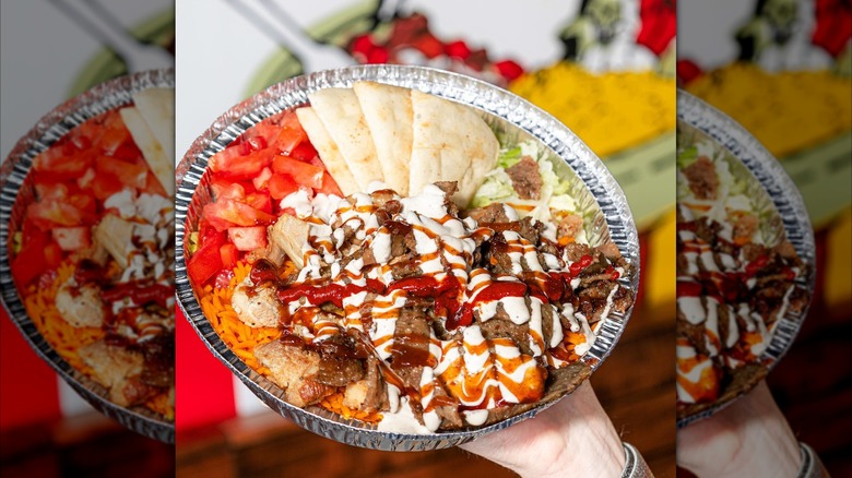 Halal Guys platter