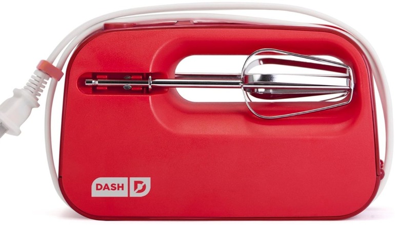 A DASH SmartStore hand mixer