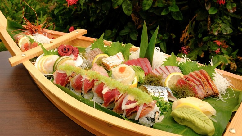 Maui Sushi Boat at Japengo Kaanapali