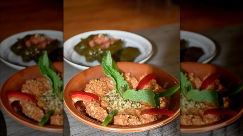 Mouhamra dish at Sitti restaurant in Raleigh