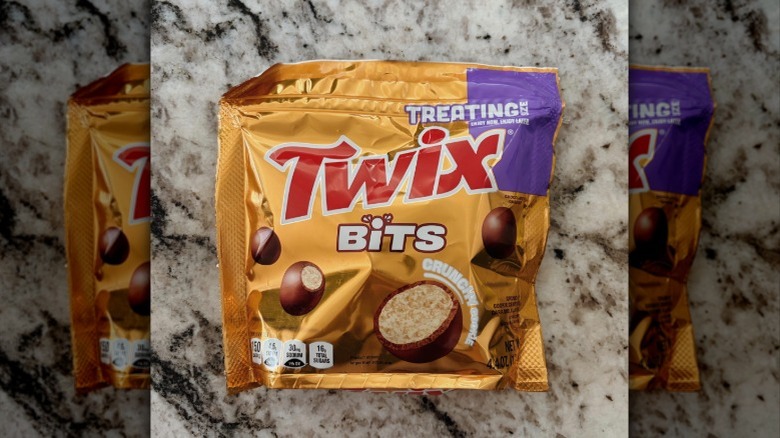 package of TWIX Bits
