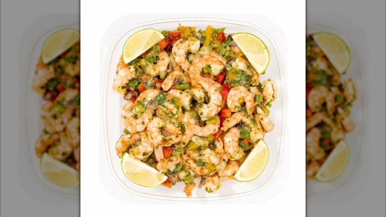 Kirkland Signature Shrimp Ceviche Salad in plastic tub