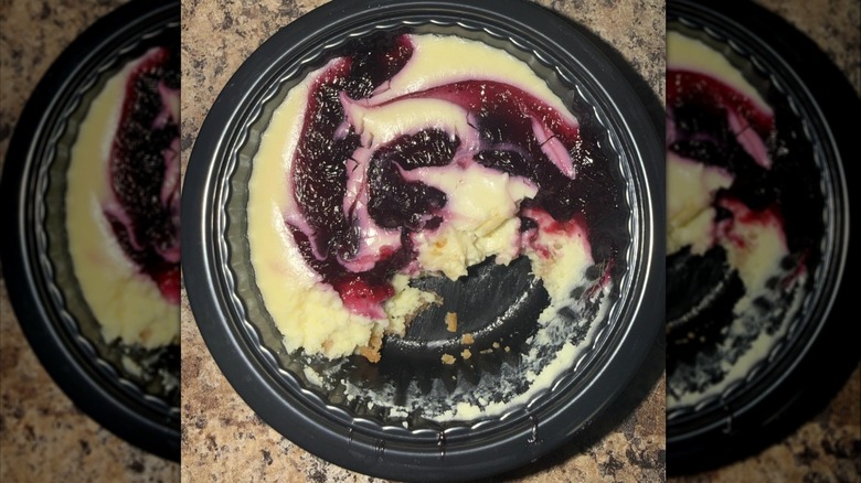 Popeyes' Blueberry Lemon Cheesecake Cup dessert