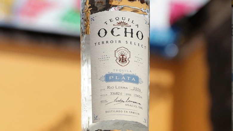 Bottle of Tequila Ocho Rio Lerma Plata Tequila