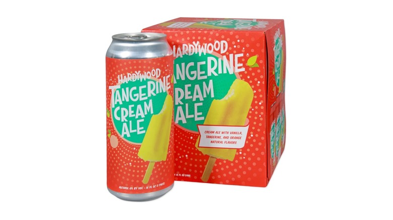 Hardywood Tangerine Cream Ale in box and one can