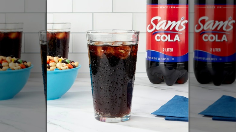 Product image of a store-brand Sam's Cola