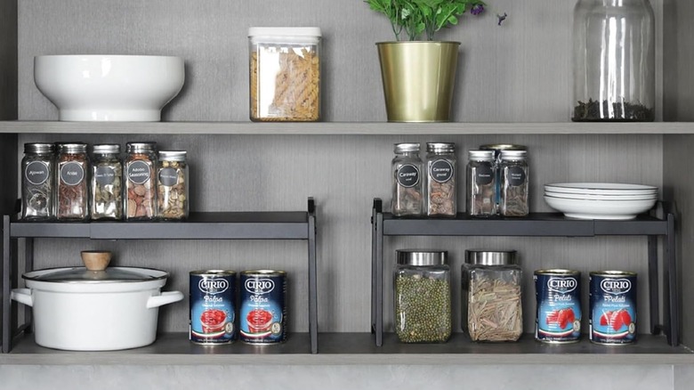 X-cosrack expandable shelf organizers