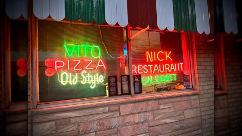 exterior of Vito & Nick's