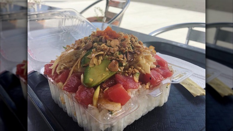 tuna and white rice