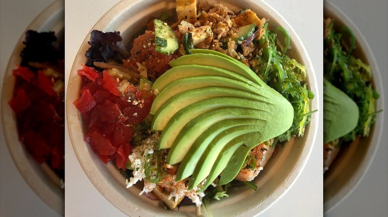 avocado and tuna