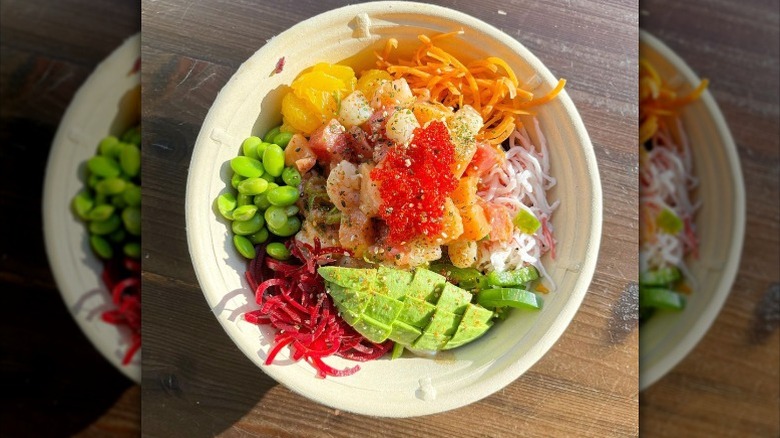 poke with tobiko