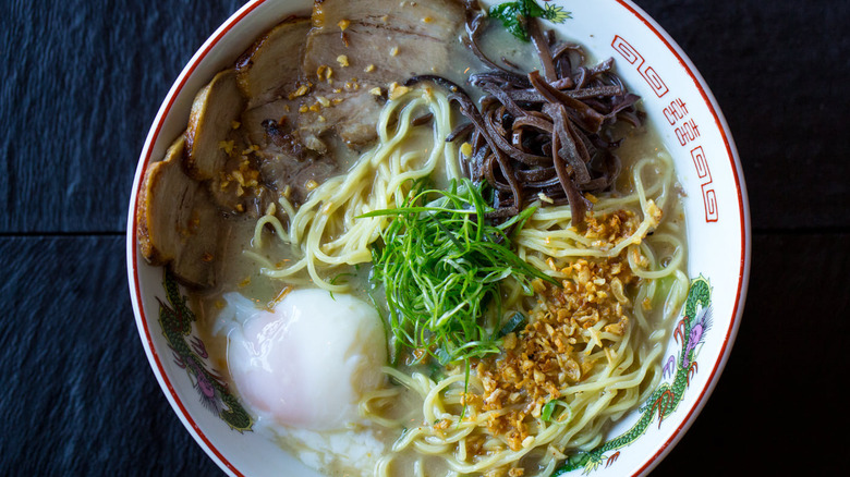 Ototo's pork tonkotsu ramen