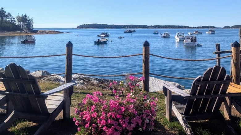 View of the water from McLoon's Lobster Shack