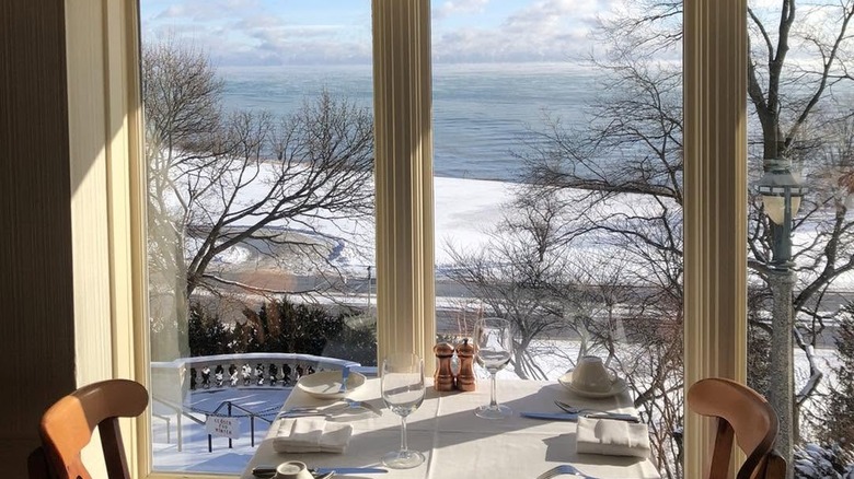 View from the dining room at Bartolotta's
