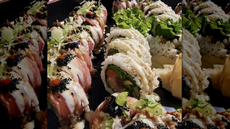 Misaki Sushi plate