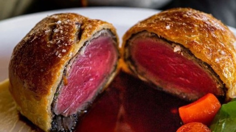 Beef Wellington at Hell's Kitchen