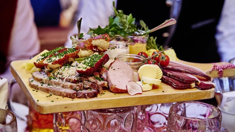 bavarian meat platter