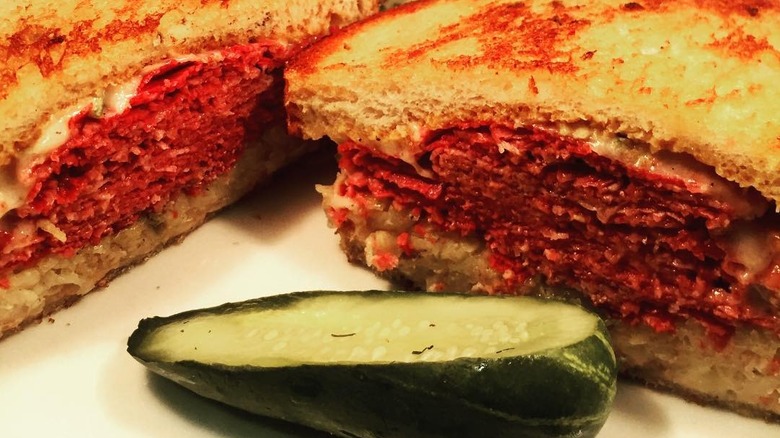 Reuben at Carving Room