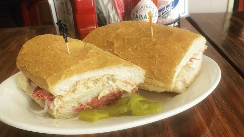 Sandwich from Liuzza's