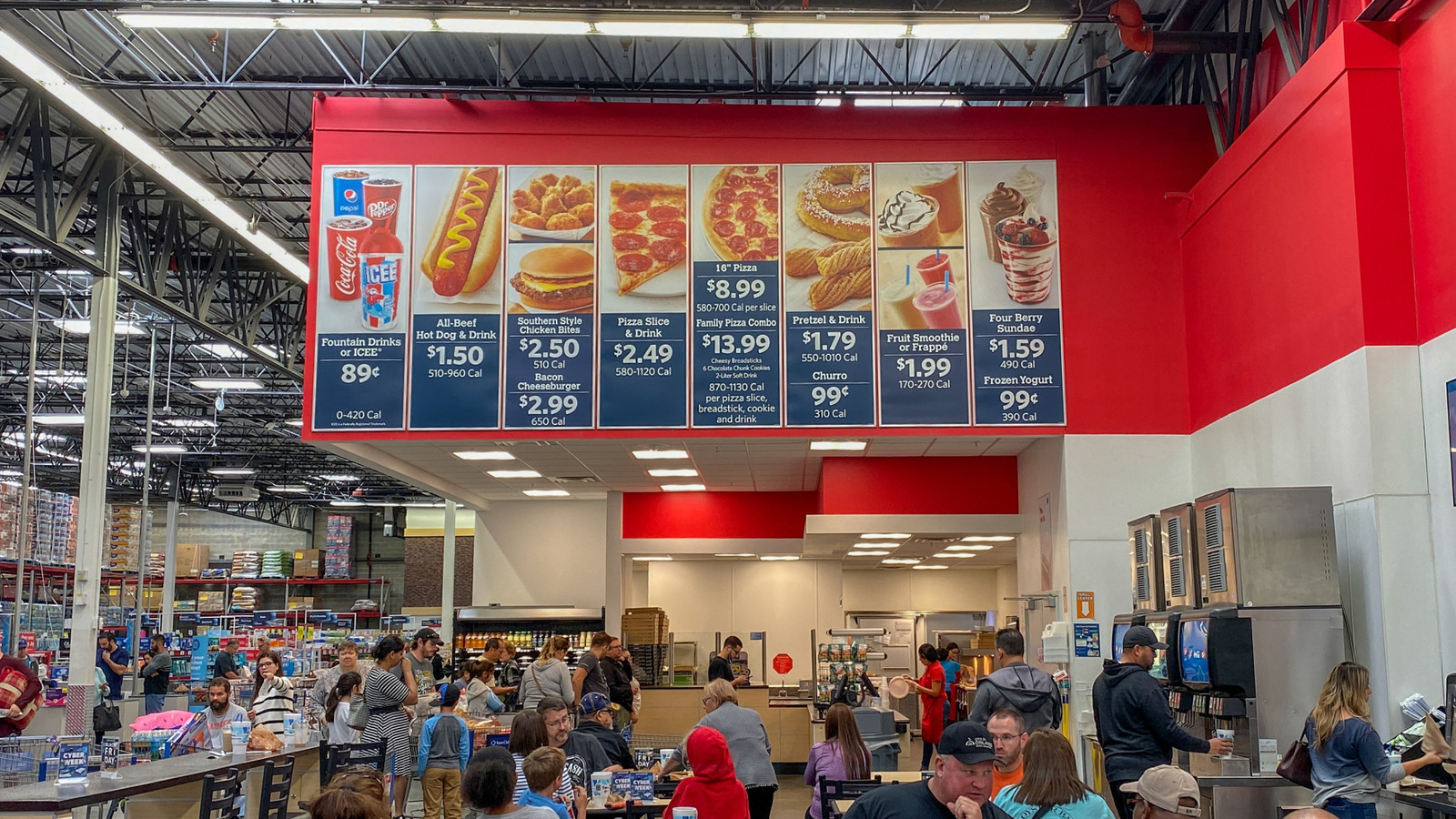 The Best Pizza In Sam's Club Food Courts Isn't Even The Real Deal - Tasting Table