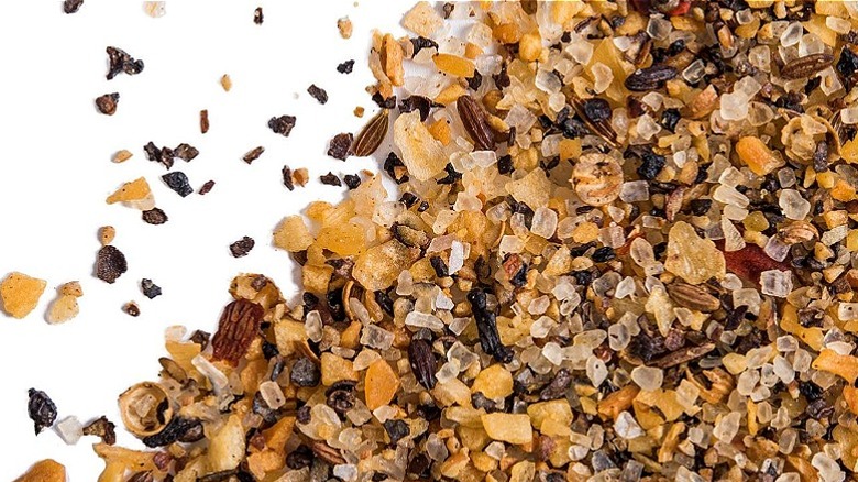 close up of seasoning mix