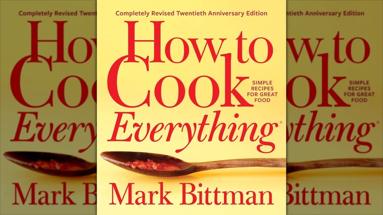 Red and yellow cover of How to Cook Everything cookbook