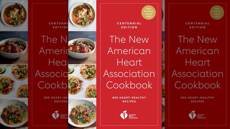 Red cover of The New American Heart Association Cookbook