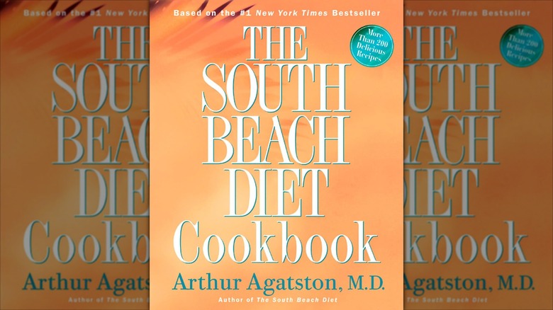 Peach cover of The South Beach Diet Cookbook