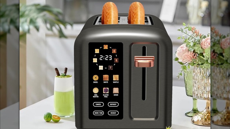 A Seedeem toaster on a table