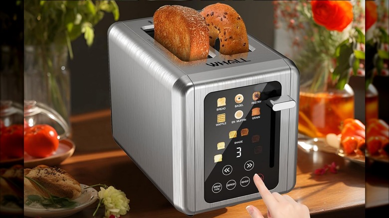 A person using a Whall toaster