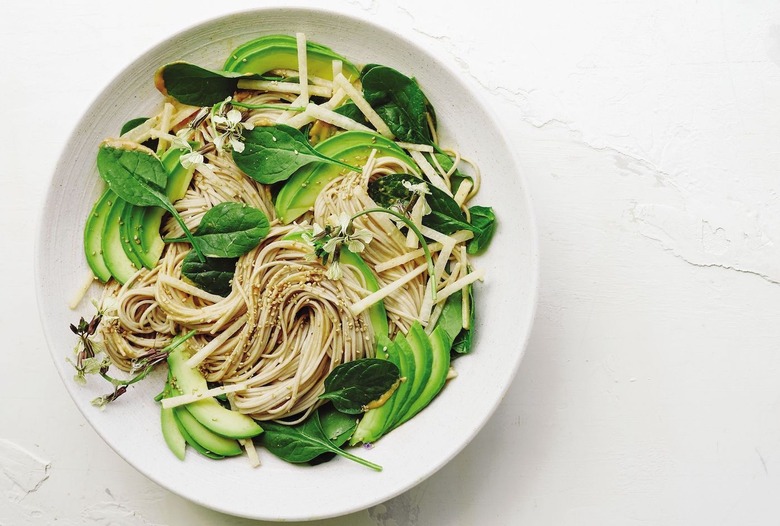 Avocado, Tahini & Soba Noodle Salad Recipe