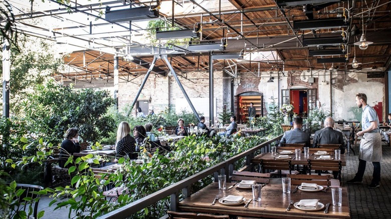 patio at Manuela