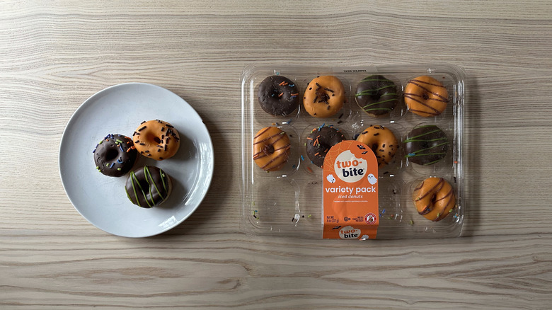 Two-Bite Iced Donuts