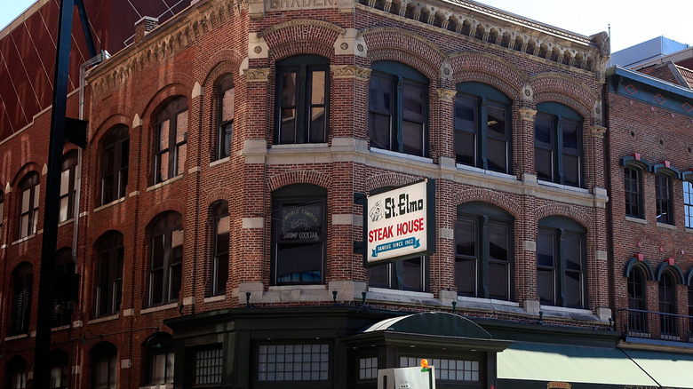 St. Elmo restaurant sign