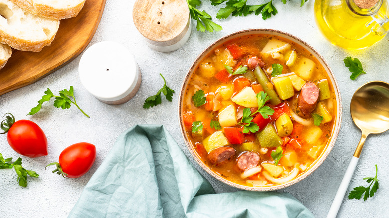 The Best Store-Bought Vegetable Soup Comes From A Popular Pasta Sauce Brand