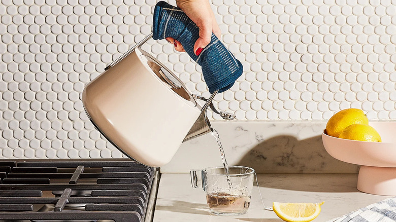 Caraway Whistling Tea Kettle