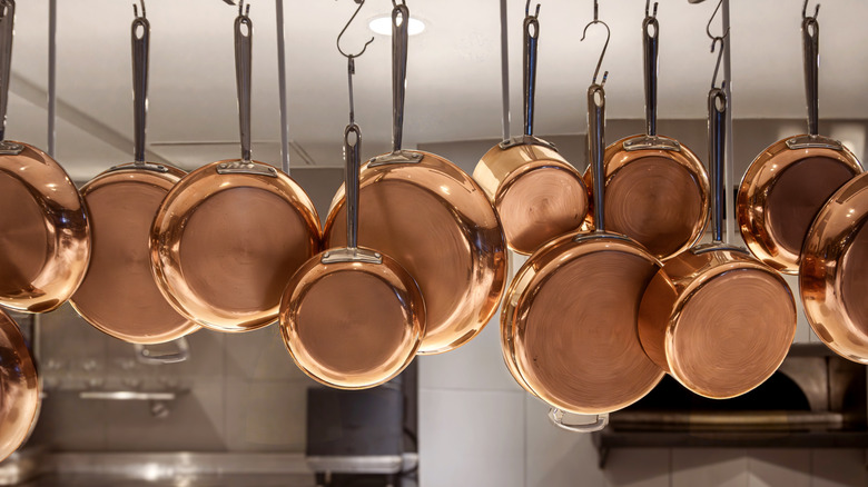 Copper pans