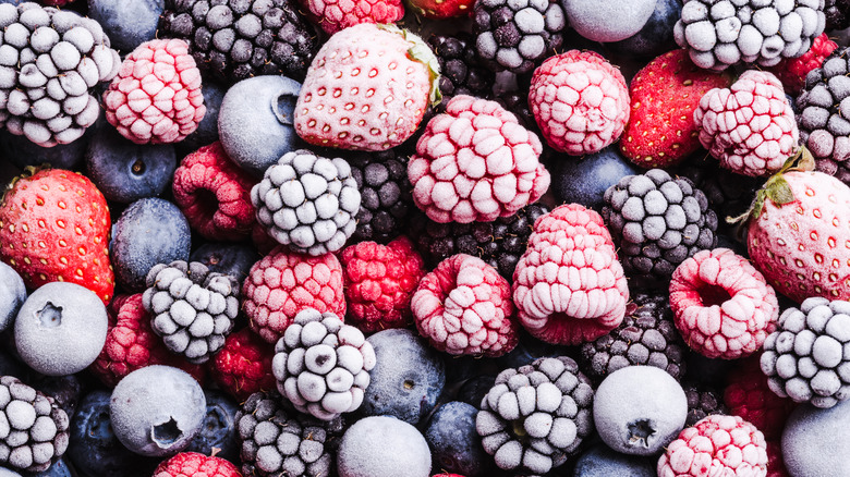 Frozen berries
