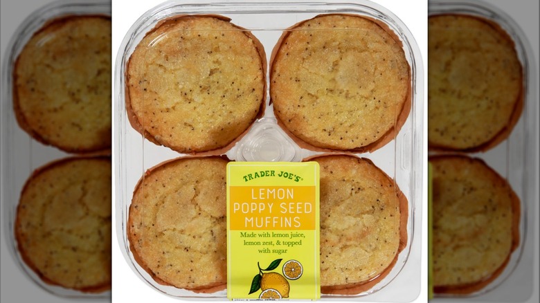 carton of lemon muffins