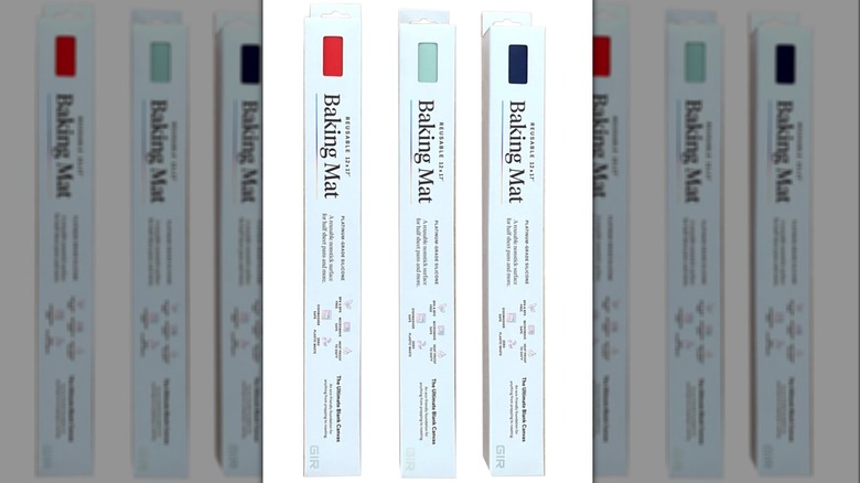Three GIR Baking Mats side-by-side