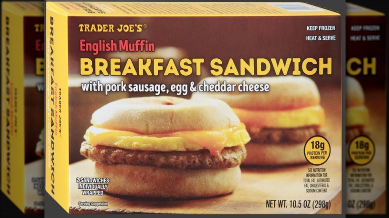English Muffin Breakfast Sandwich