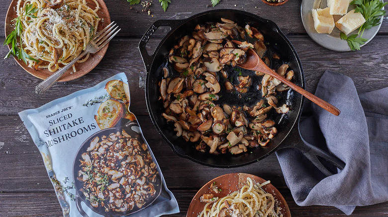 Sliced Shiitake Mushrooms